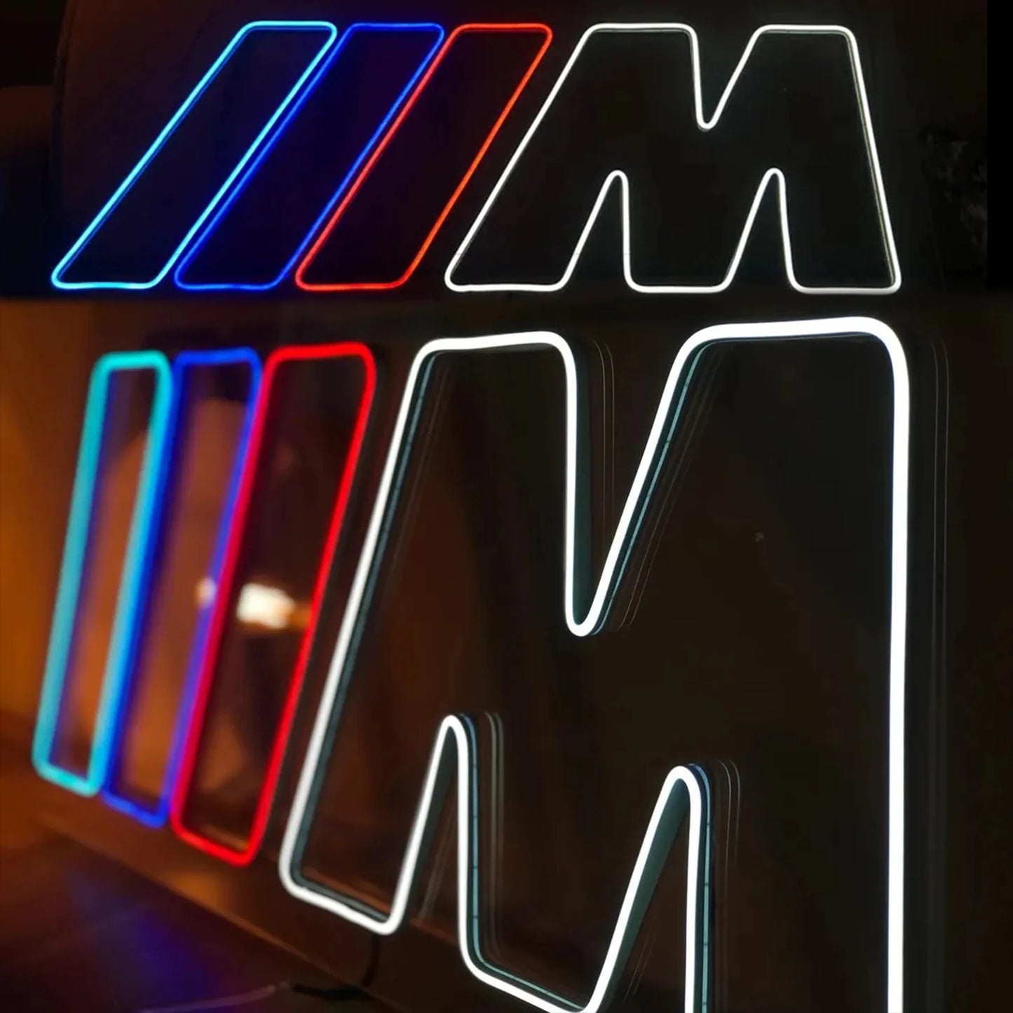 M Neon Sign Art Party Proposal Mural Bedroom Roomdesign Ceremony Scene LED Neon Sign Wall Decoration Celebrate Holiday Decoratio