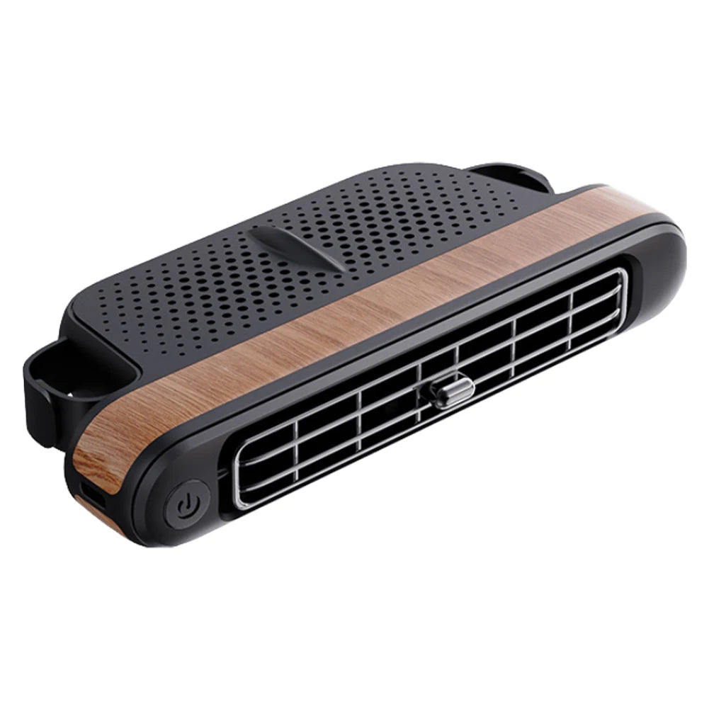 USB Car Cooling Fan for Backseat 3 Speeds Portable Car Seat Headrest Fan 5V/2A Electric Car Seat Fan for Mini Cars Rvs Sedans