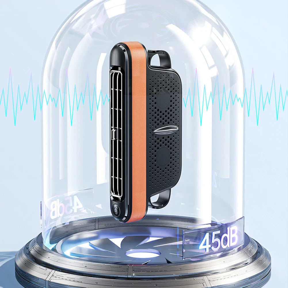 USB Car Cooling Fan for Backseat 3 Speeds Portable Car Seat Headrest Fan 5V/2A Electric Car Seat Fan for Mini Cars Rvs Sedans