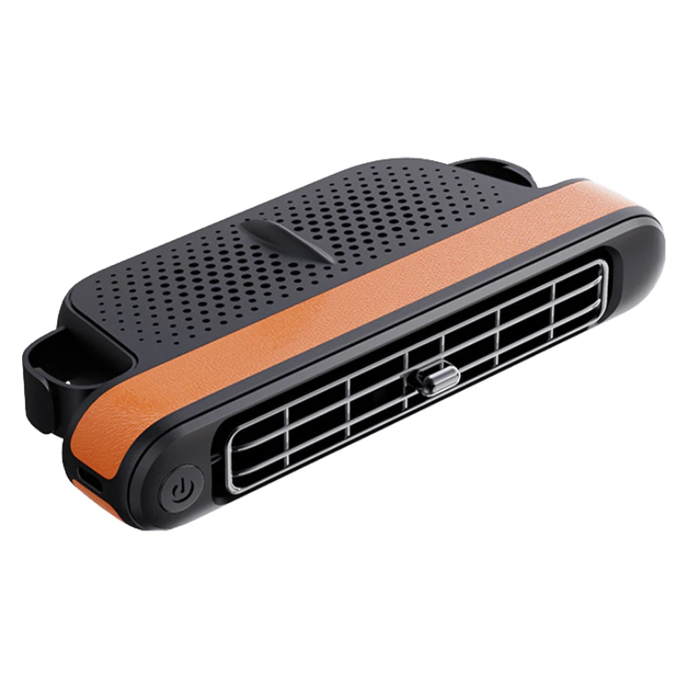 USB Car Cooling Fan for Backseat 3 Speeds Portable Car Seat Headrest Fan 5V/2A Electric Car Seat Fan for Mini Cars Rvs Sedans