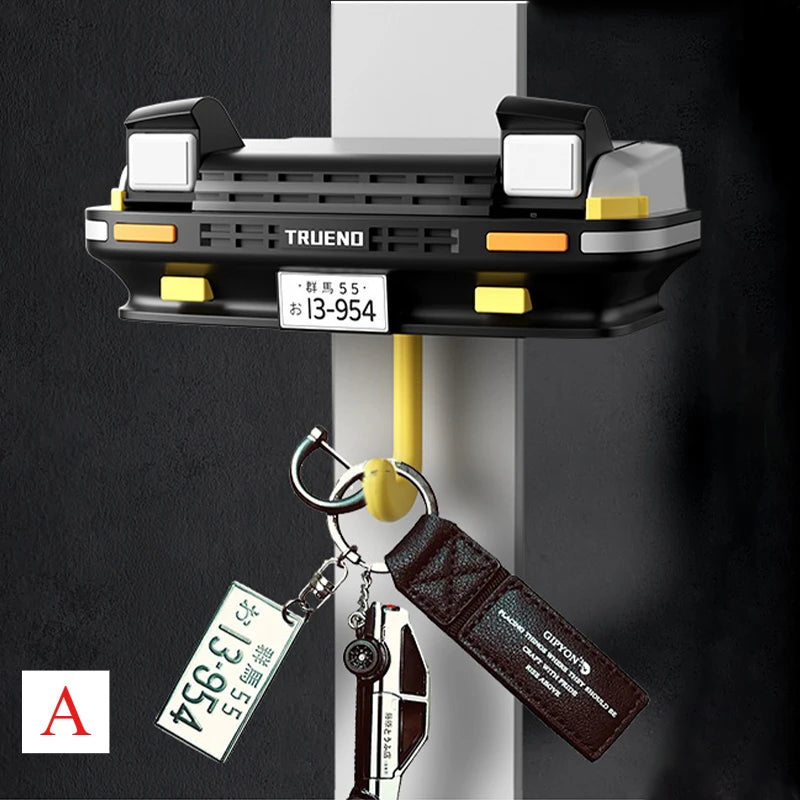 AE86 Car Headlight Wall Key Holder Room Accessories Wall-Mounted Key Hanger Hook for Car Enthusiasts Gifts Boyfriend Gift Hook