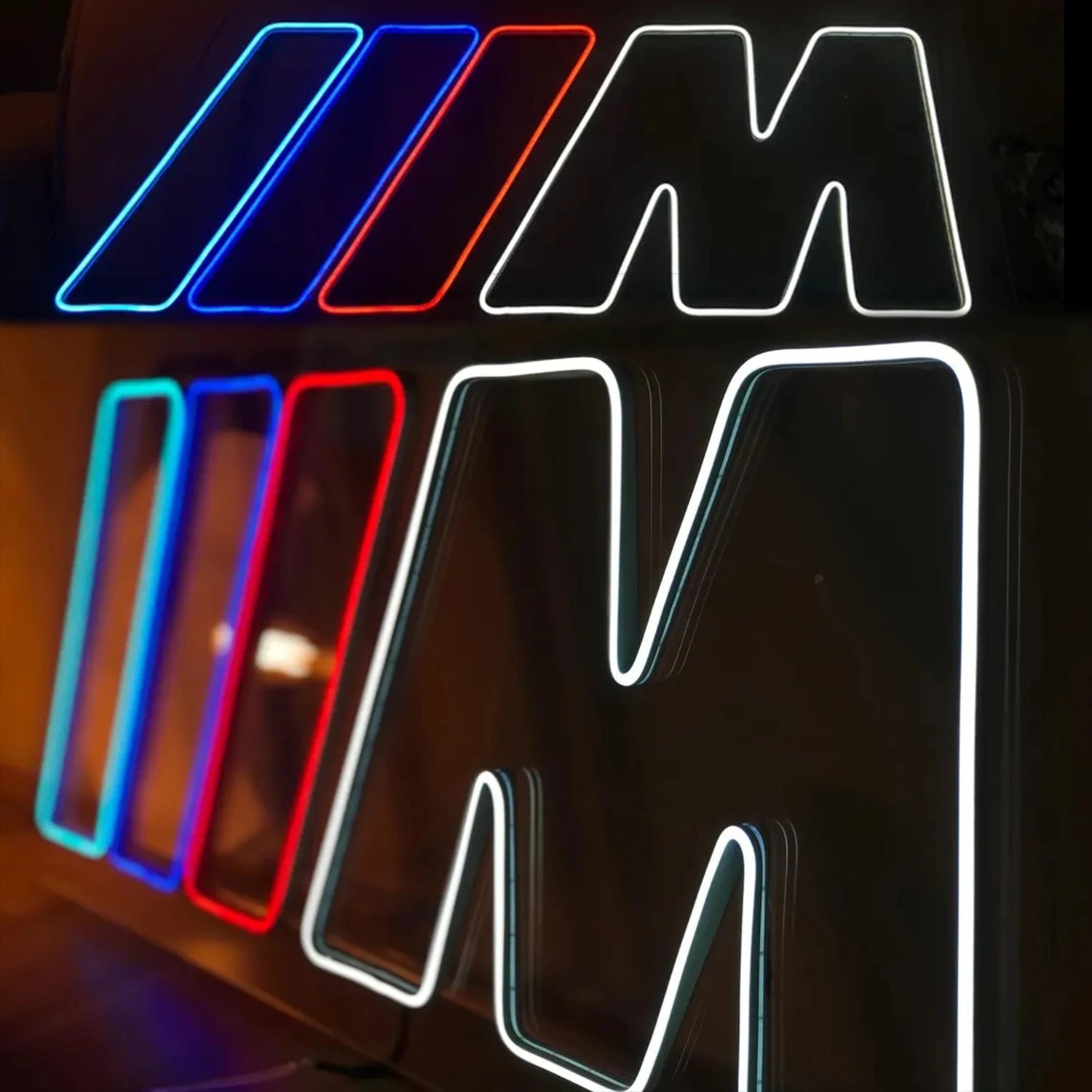 M Neon Sign Art Party Proposal Mural Bedroom Roomdesign Ceremony Scene LED Neon Sign Wall Decoration Celebrate Holiday Decoratio