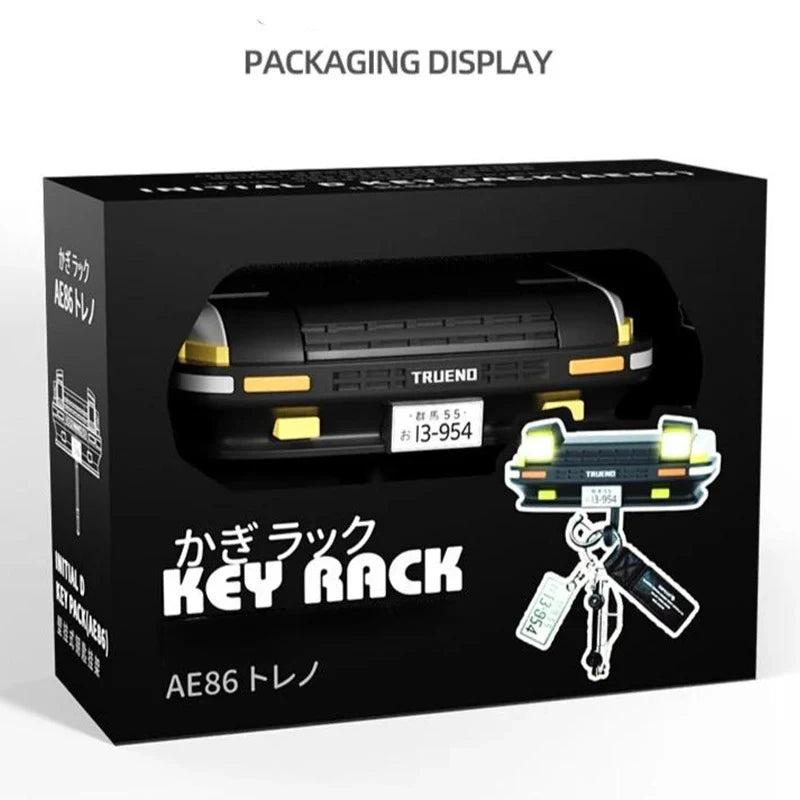 AE86 Car Headlight Wall Key Holder Room Accessories Wall-Mounted Key Hanger Hook for Car Enthusiasts Gifts Boyfriend Gift Hook