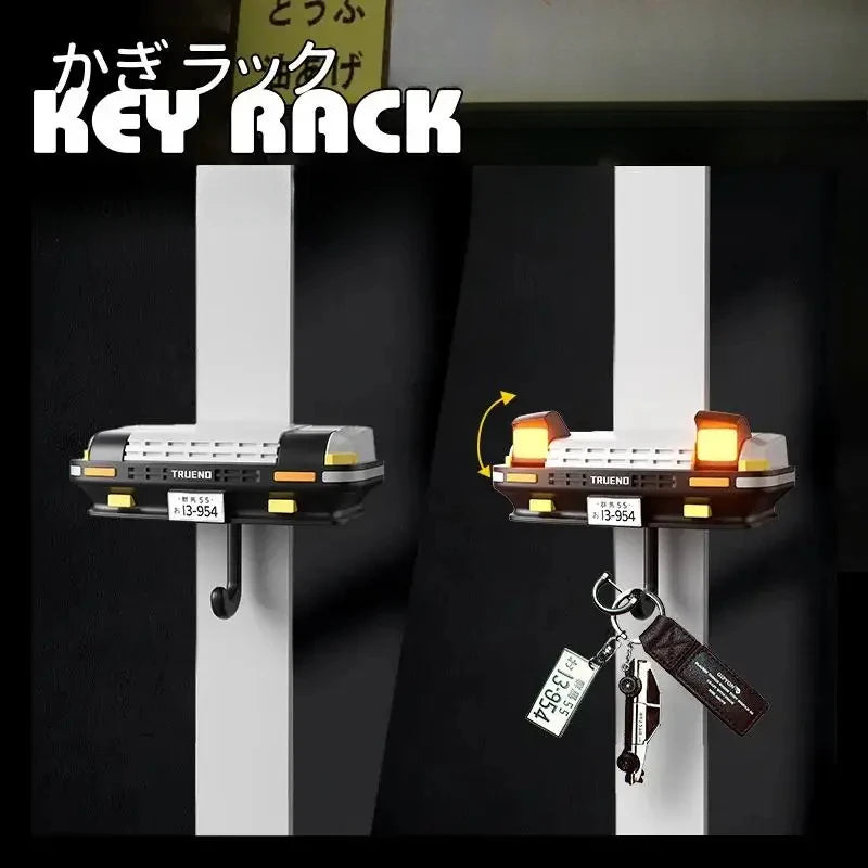 AE86 Car Headlight Wall Key Holder Room Accessories Wall-Mounted Key Hanger Hook for Car Enthusiasts Gifts Boyfriend Gift Hook