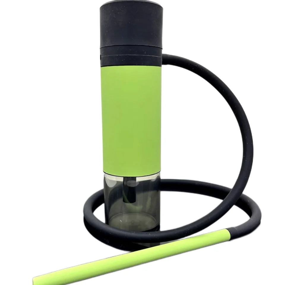 Acrylic & Silicone Hookah Full Set Portable Bottle Shisha for Outdoor Car Beach Picnic Chicha Cup Narguile Accessories