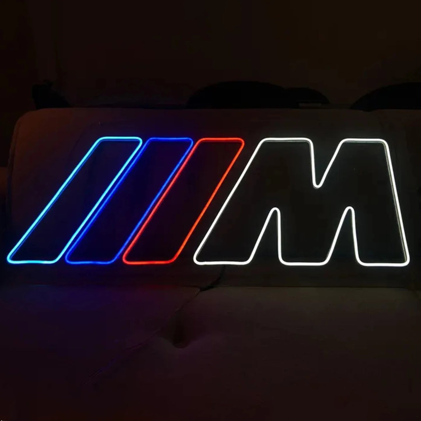 M Neon Sign Art Party Proposal Mural Bedroom Roomdesign Ceremony Scene LED Neon Sign Wall Decoration Celebrate Holiday Decoratio