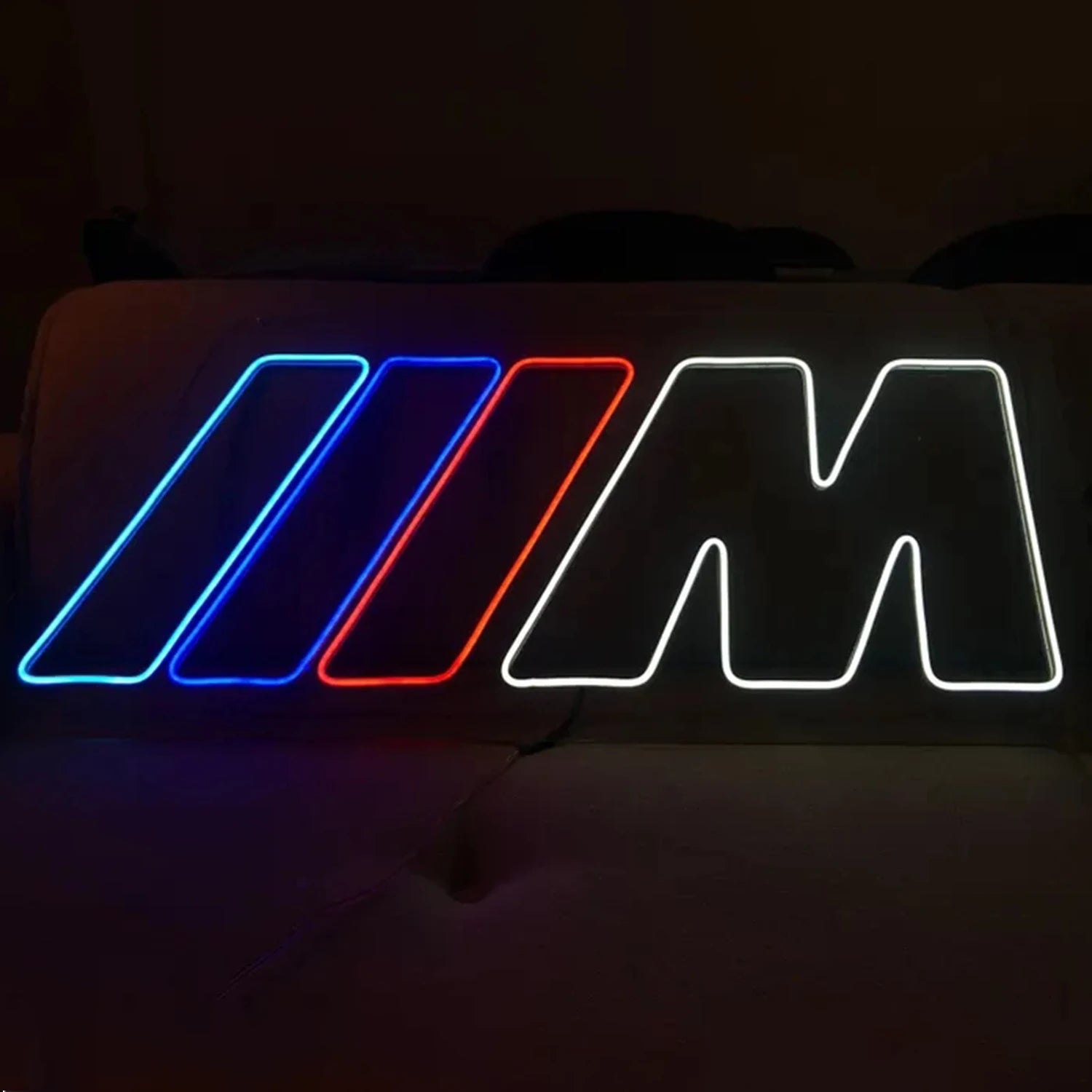 M Neon Sign Art Party Proposal Mural Bedroom Roomdesign Ceremony Scene LED Neon Sign Wall Decoration Celebrate Holiday Decoratio