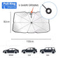 Car Sunshade Windshield Umbrella Front Sun Shade Parasol Foldable Summer Protection Car Seat Heat Insulation Car Accessories